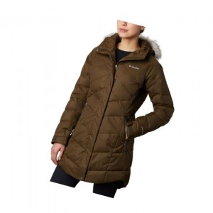 Columbia Lay D Down II Mid Mont Kadın Zeytin Yeşili | 40976-SAER