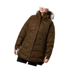 Columbia Lay D Down II Mid Plus Size Mont Kadın Zeytin Yeşili | 70549-HQIS
