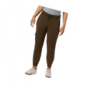 Columbia Lodge II Jogger Pantolon Kadın Zeytin Yeşili Siyah | 26750-OZQU