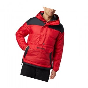 Columbia Lodge Insulated Mont Erkek Mavi Kırmızı Siyah | 57124-XPFH