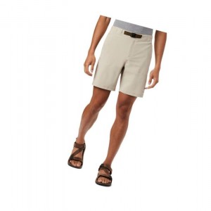 Columbia Lodge Woven Şort Erkek Haki | 45987-EVSW