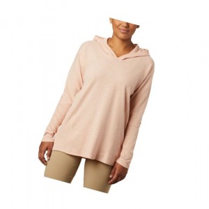 Columbia Longer Days Kapşonlu Kadın Pembe | 68543-OZYS