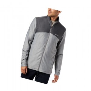 Columbia Maxtrail Midlayer Fleece Mont Erkek Gri | 78430-LXUK
