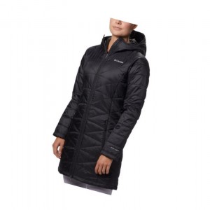 Columbia Mighty Lite Hooded Mont Kadın Siyah | 17069-HXDC