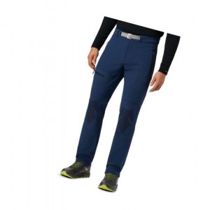 Columbia Mount Defiance Trail Pantolon Erkek Lacivert Siyah | 74920-ESNM