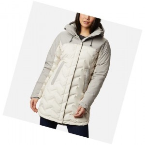 Columbia Mountain Croo Long Down Mont Kadın Gri | 39584-YWIP