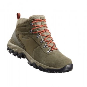 Columbia Newton Ridge Plus II Suede Waterproof Wide Yürüyüş Botu Erkek Zeytin Yeşili | 62150-RFIP