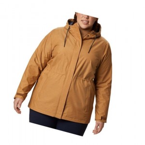 Columbia Norwalk Mountain Plus Size Mont Kadın Kahverengi | 53940-XKEZ