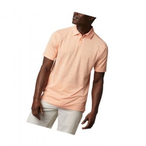 Columbia Omni-Wick Chipper Polo Gömlek Erkek Turuncu | 76492-YNFM
