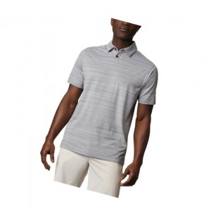 Columbia Omni-Wick Chipper Polo Gömlek Erkek Siyah | 64957-OPKA