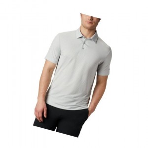 Columbia Omni-Wick One Swing Polo Gömlek Erkek Gri | 65429-KJUZ