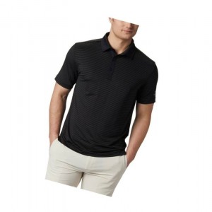Columbia Omni-Wick Sunday Polo Gömlek Erkek Siyah | 21084-RDOM