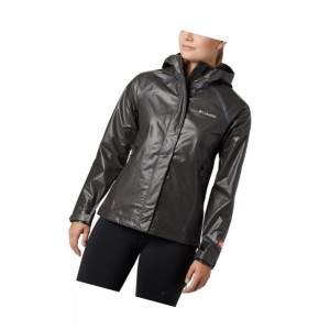 Columbia OutDry Ex Blitz Rain Mont Kadın Siyah | 60714-UNHQ