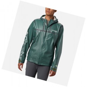 Columbia OutDry Ex Eco II Tech Shell Mont Erkek Yeşil | 94162-RUSH