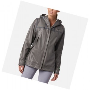 Columbia OutDry Ex Eco Shell Mont Kadın Gri | 20573-DWEQ