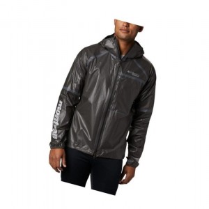 Columbia OutDry Ex Lightweight Shell Mont Erkek Siyah | 24537-TQGH