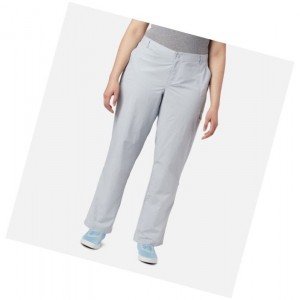 Columbia PFG Aruba Roll Up Plus Size Pantolon Kadın Gri | 34281-LSYI