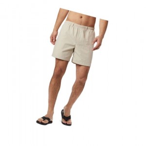 Columbia PFG Backcast III Water Big Şort Erkek Haki | 43805-WDOQ