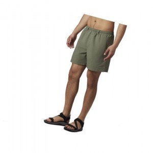 Columbia PFG Backcast III Water Big Şort Erkek Gri Yeşil | 28563-GYXL