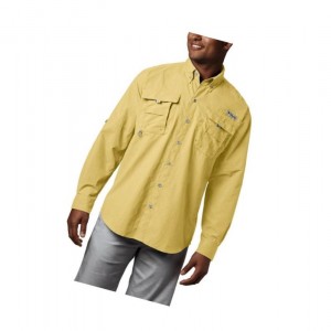 Columbia PFG Bahama II Long Sleeve Gömlek Erkek Turuncu | 63517-XVKI