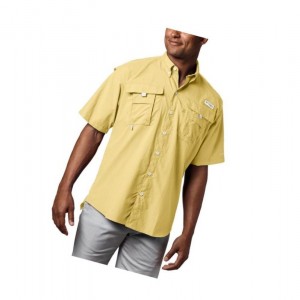 Columbia PFG Bahama II Short Sleeve Gömlek Erkek Turuncu | 05748-RFMX
