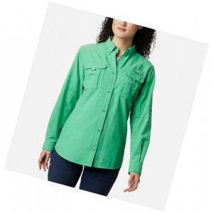 Columbia PFG Bahama Long Sleeve Gömlek Kadın Turkuaz | 25980-LTRY