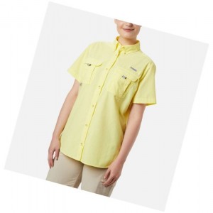 Columbia PFG Bahama Short Sleeve Gömlek Kadın Turuncu | 25031-RLVZ