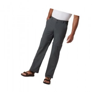Columbia PFG Blood 'N Guts III Convertible Big Pantolon Erkek Koyu Gri | 69248-EGOX