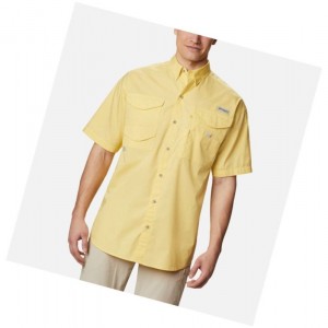 Columbia PFG Bonehead Short Sleeve Tall Gömlek Erkek Turuncu | 46129-JUZO