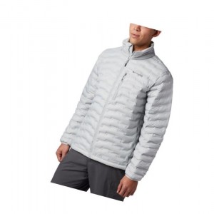 Columbia PFG Force XII Heat Seal Puffy Mont Erkek Gri | 10274-CNIM