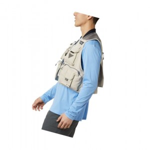 Columbia PFG Henry's Fork V Yelek Erkek Haki | 30785-EGXZ
