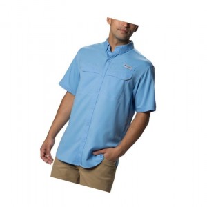 Columbia PFG Low Drag Offshore Short Sleeve Gömlek Erkek Beyaz | 64975-LFVE