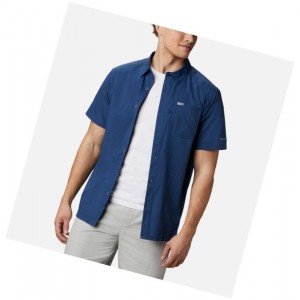 Columbia PFG Slack Tide Camp Gömlek Erkek Koyu Gri | 56081-RMPV