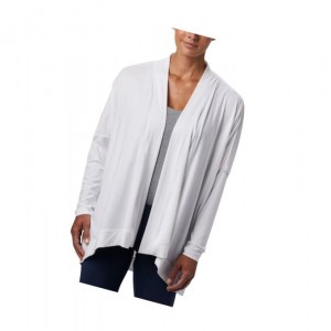 Columbia PFG Slack Water Knit Cover Up Wrap PFG Fishing Kadın Beyaz | 64891-CVRW