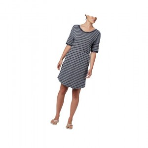 Columbia PFG Slack Water Knit Elbise Kadın Lacivert | 63975-KGOI