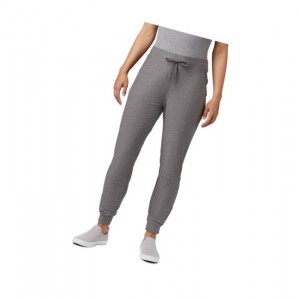 Columbia PFG Slack Water Knit Jogger Pantolon Kadın Gri | 78451-YHUN