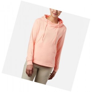 Columbia PFG Slack Water Knit Kapşonlu Kadın Pembe | 93165-WMKR