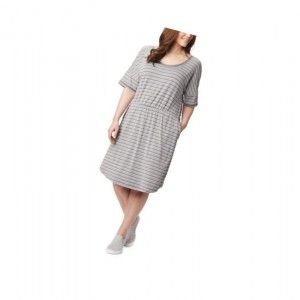 Columbia PFG Slack Water Knit Plus Size Elbise Kadın Gri | 83609-UNVO