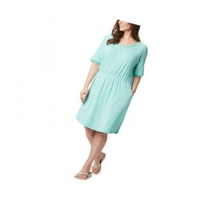 Columbia PFG Slack Water Knit Plus Size Elbise Kadın Renkli | 29104-CKXU
