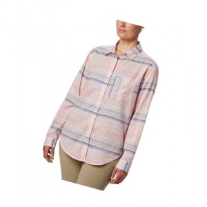 Columbia PFG Sun Drifter II Long Sleeve Gömlek Kadın Renkli | 91653-BKVY
