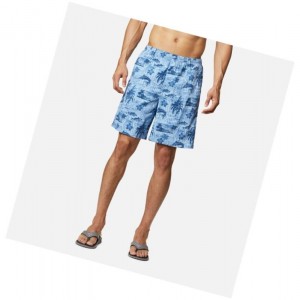 Columbia PFG Super Backcast Water Şort Erkek Mavi | 19250-NMCJ