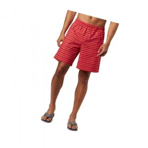 Columbia PFG Super Backcast Water Şort Erkek Kırmızı | 09628-MVUA