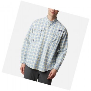 Columbia PFG Super Bahama Long Sleeve Gömlek Erkek Turuncu | 78429-EQBR