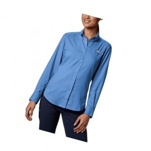 Columbia PFG Tamiami II Long Sleeve Gömlek Kadın Beyaz | 67539-YUBG