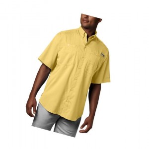 Columbia PFG Tamiami II Short Sleeve Tall Gömlek Erkek Turuncu | 07154-OVZS