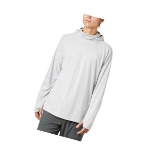 Columbia PFG Terminal Deflector Zero Kapşonlu Erkek Gri | 39074-CAMJ
