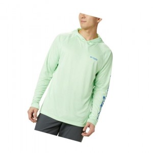Columbia PFG Terminal Tackle Big Kapşonlu Erkek Mavi | 49153-UNMC