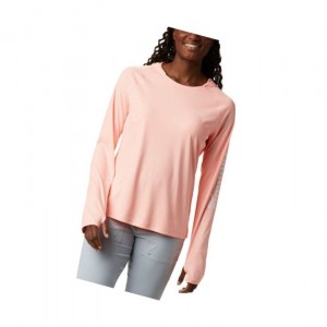 Columbia PFG Tidal Deflector Kapşonlu Kadın Pembe | 53672-TJIU