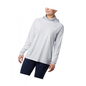Columbia PFG Tidal Deflector Zero Kapşonlu Kadın Gri | 17639-NZHV