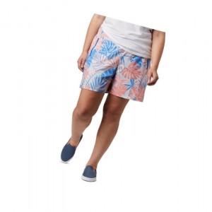 Columbia PFG Tidal II Plus Size Şort Kadın Turuncu | 40387-CQBG